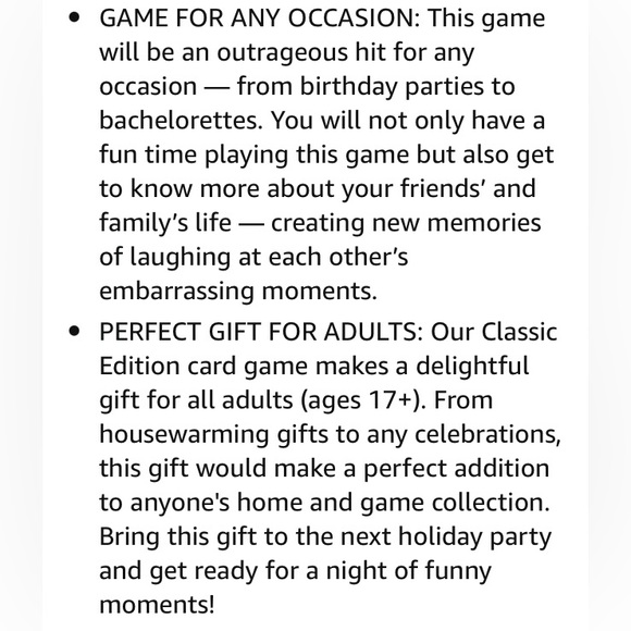 Never Have I Ever adult party game still new and sealed Highly rated fun game - Picture 3 of 6